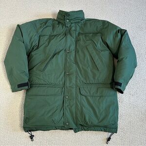 J. Crew Puffer Down filled Coat Green‎ Medium